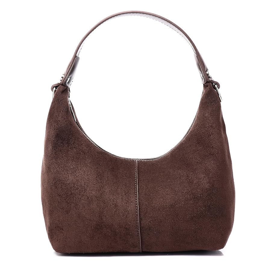 ショルダーバッグ・ポシェット MACOI Suede Easy Mood Shoulder Bag Brown Amazon.com: IKYWT Suede Shoulder Bag for Women, Suede Purse